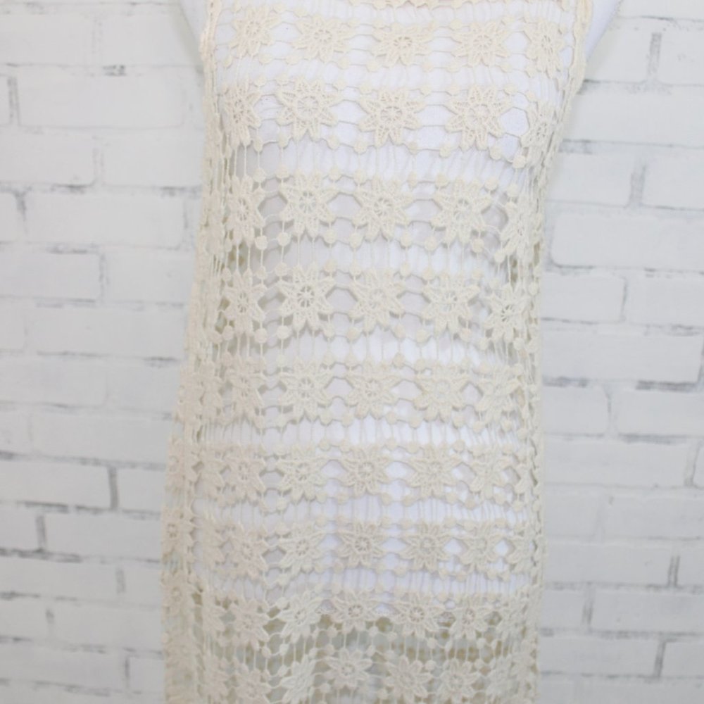 Crochet Dress Beach Coverup // Summer Coverup - image 4